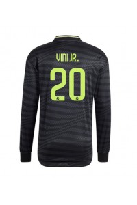 Real Madrid Vinicius Junior #20 Fotballdrakt Tredje Klær 2022-23 Lange ermer